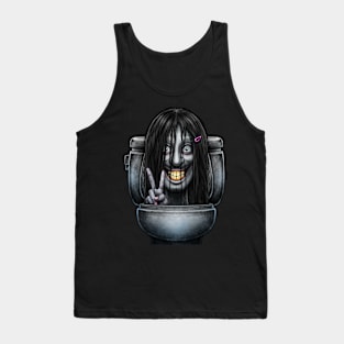 Horror toilet Monster #15 Tank Top